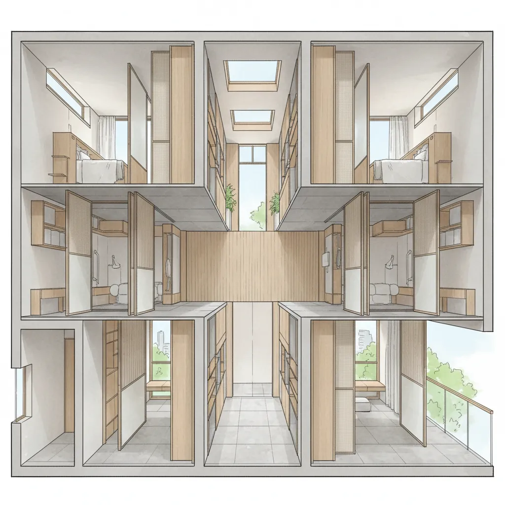 4-BHK Ajnara GenX Layout, Crossing Republik
