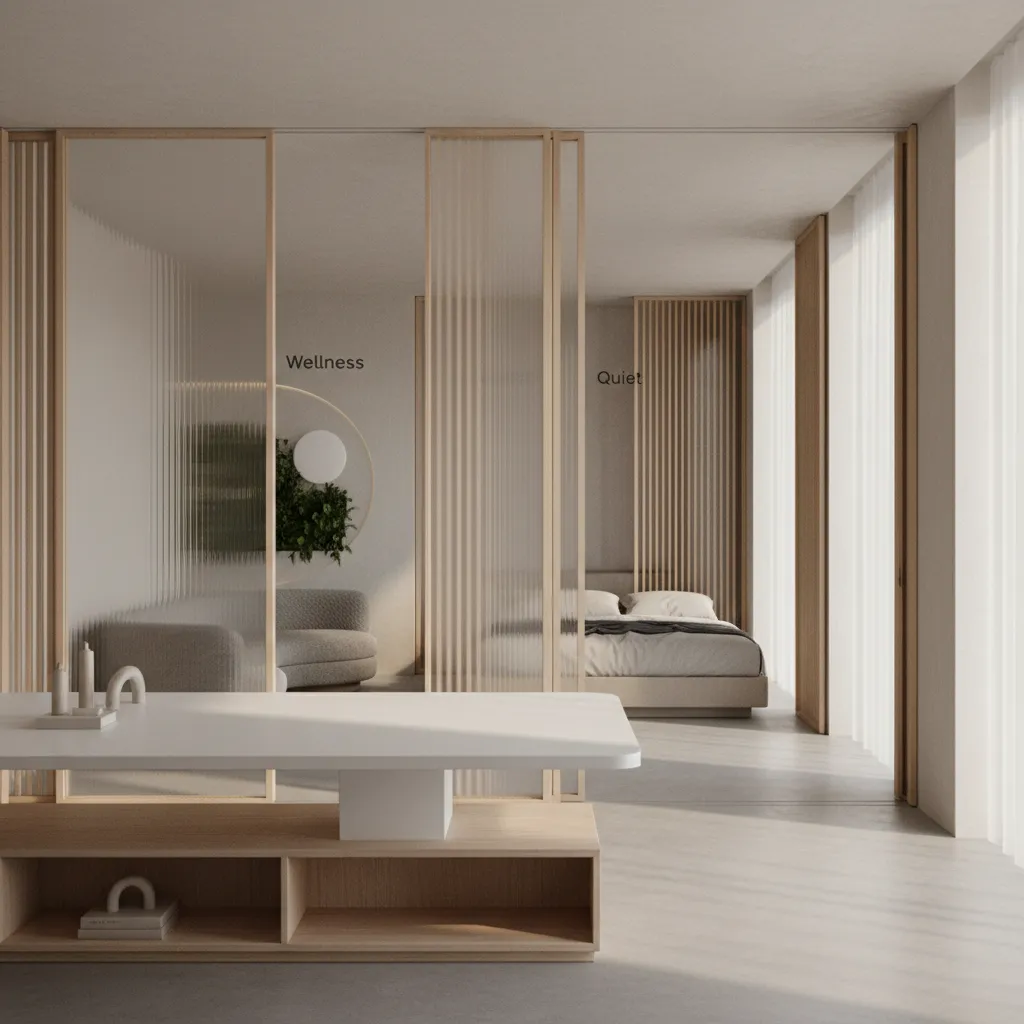 2 Bedroom + 2 Bath + Office: Interface-Ready Floor Plans: A futurist designer’s read on how this layout becomes a living operating system