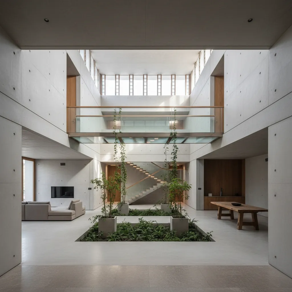 3 BHK Two-Floor Interface, Drawn for Tomorrow: An AutoCAD-grounded spatial language for a three-bedroom home that learns your rhythm