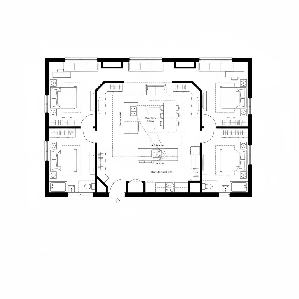 Gallery Loop with En-Suite Pair