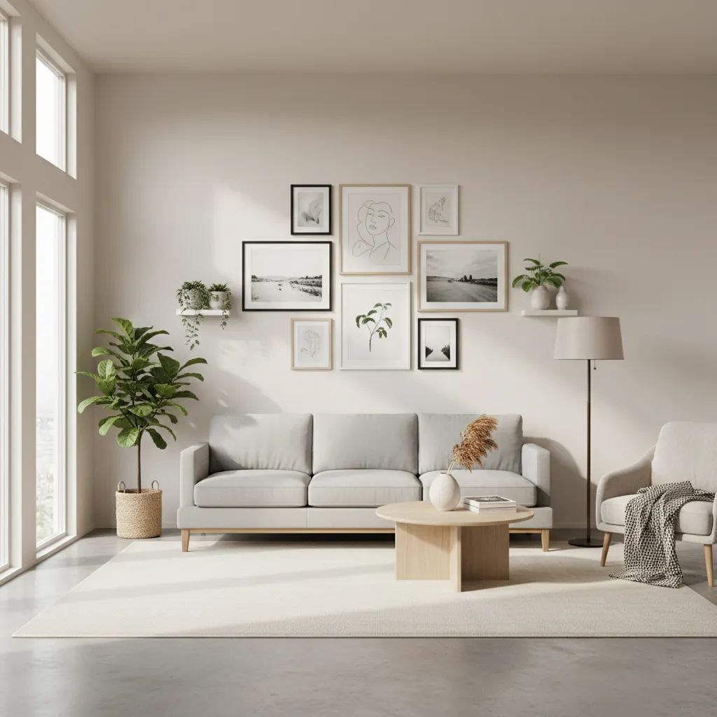 Common Gallery Wall Mistakes and How to Fix Uneven Frame Arrangements
