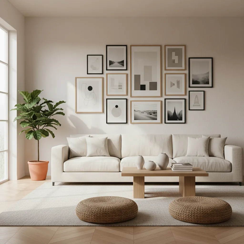 How to Optimize Gallery Wall Spacing for Different Room Sizes