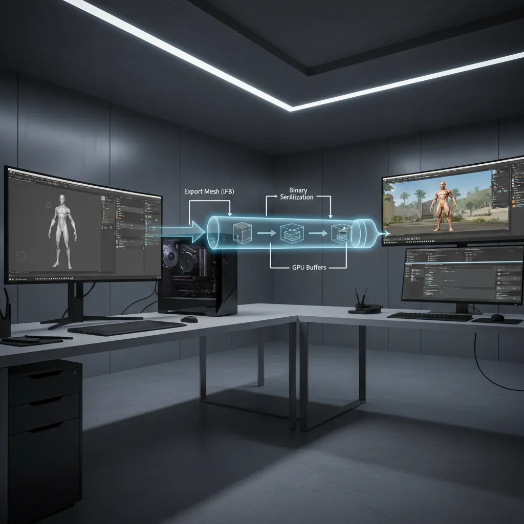 How Game Engines Manage 3D Asset Serialization Internally