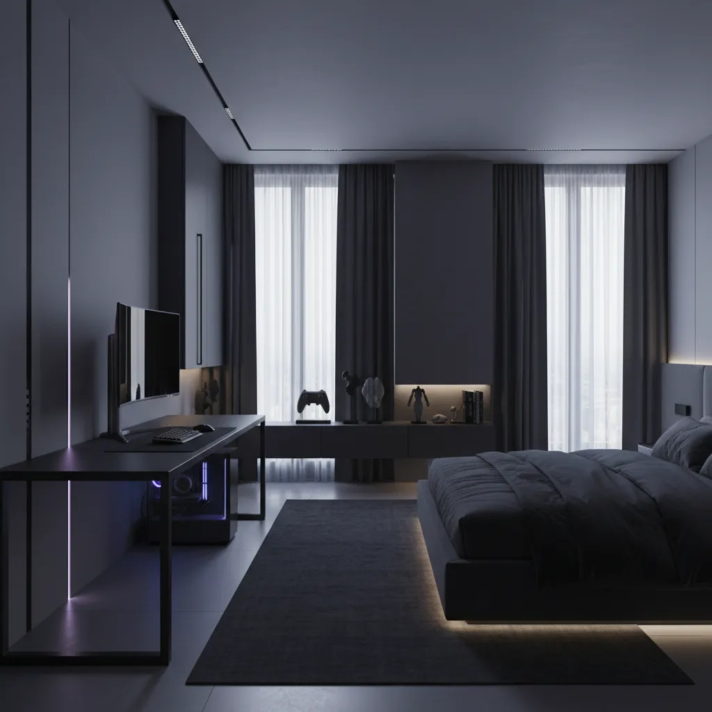 Gaming-Inspired Interior Design Trends in Modern Bedrooms: How video game worlds are shaping modern bedroom aesthetics, layouts, lighting, and decor choices