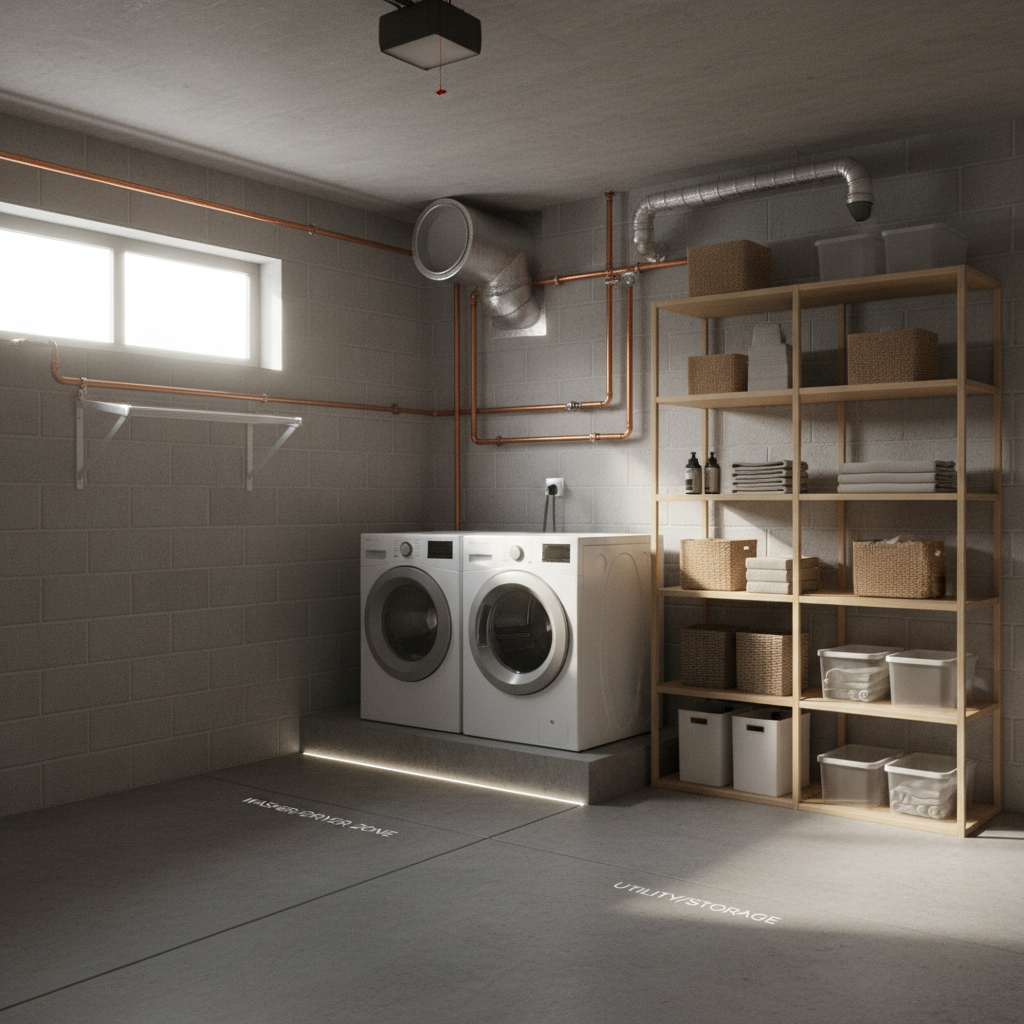 5 Ways to Reduce Garage Laundry Room Costs