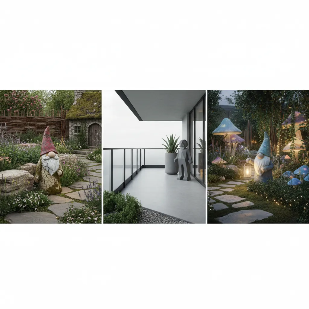 Garden Gnome Decor Styles Compared