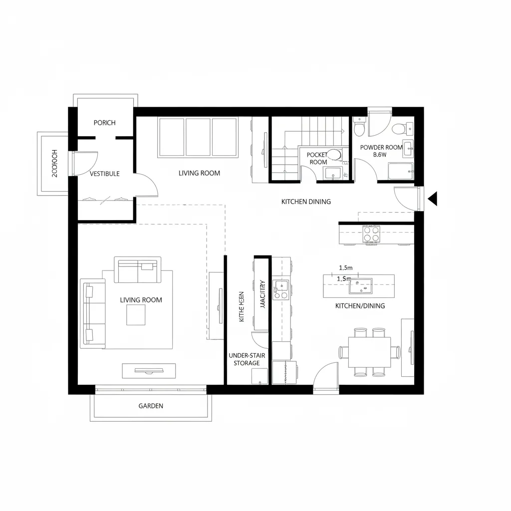 Garden-Level Social Base