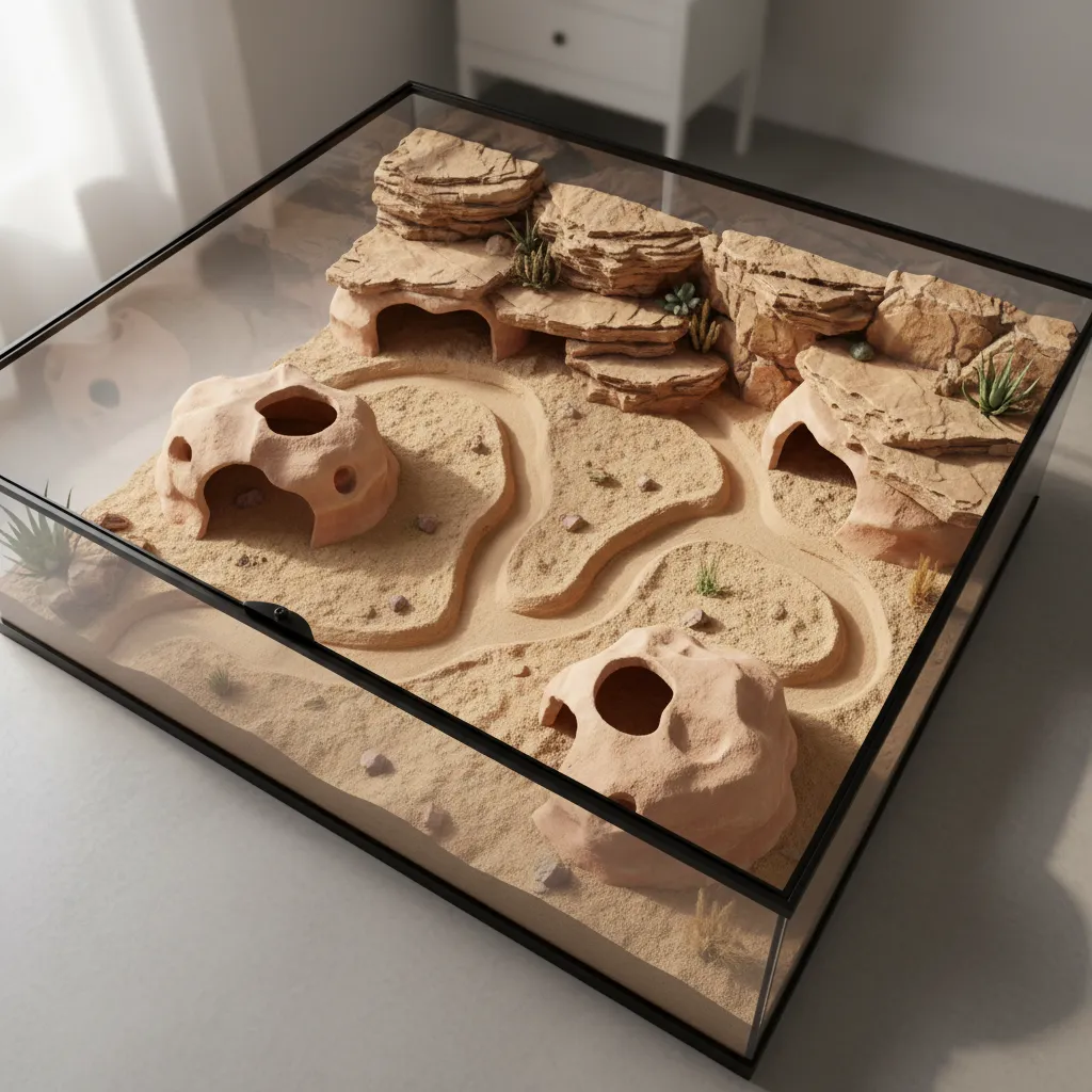 Decor Layouts That Limit Gecko Movement