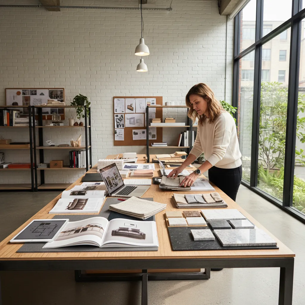 Gestión de compras en diseño interior: guía profesional