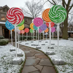 Make Giant Lollipop Decorations Last Outdoors