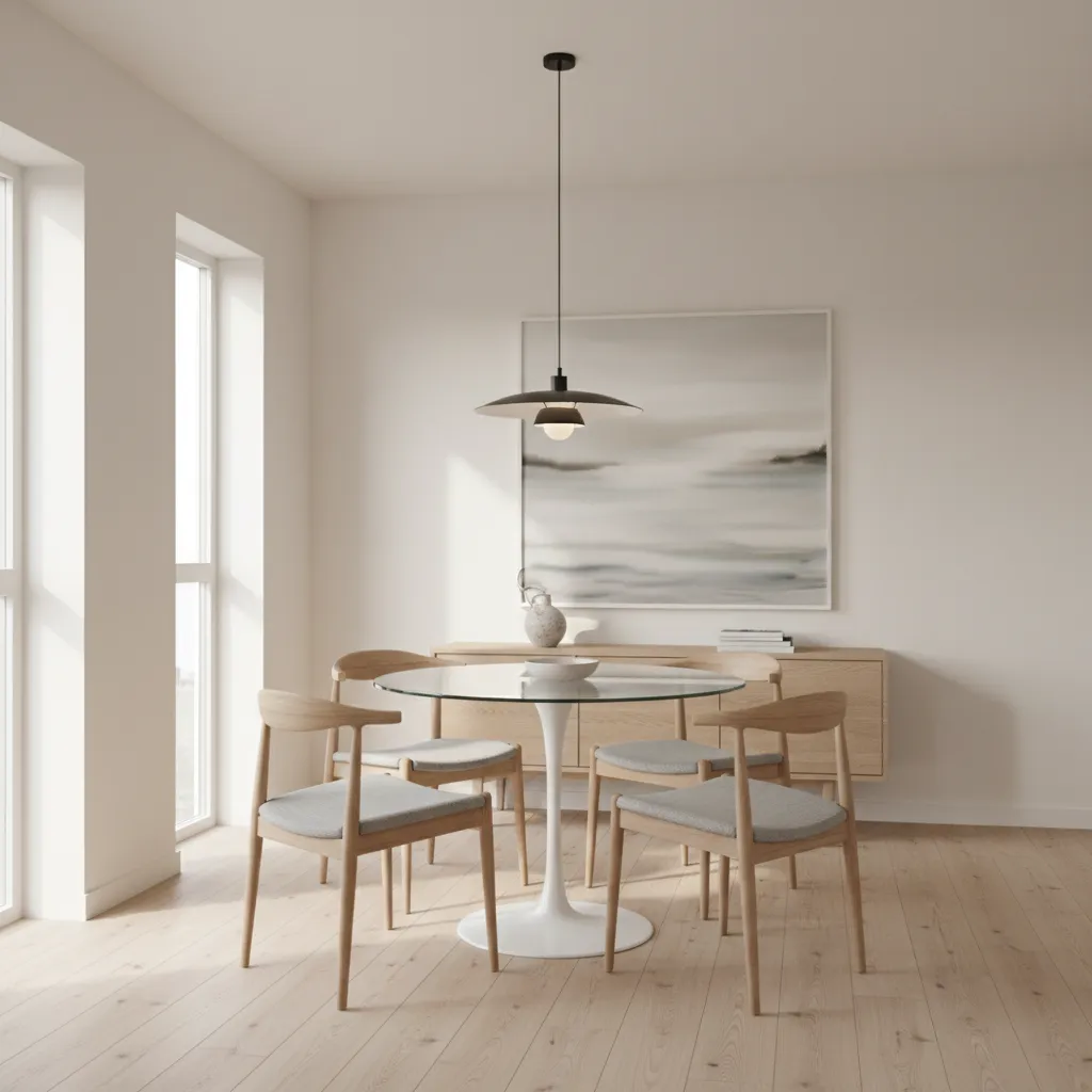 5 Glass Dining Table Design Ideas for Small Spaces