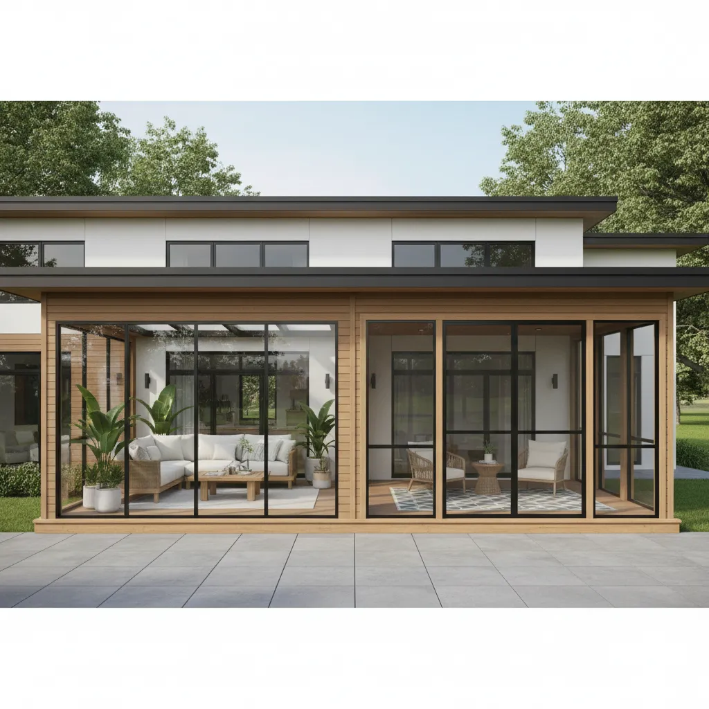 Glass Patio Enclosure vs Screened Porch for a Second Floor