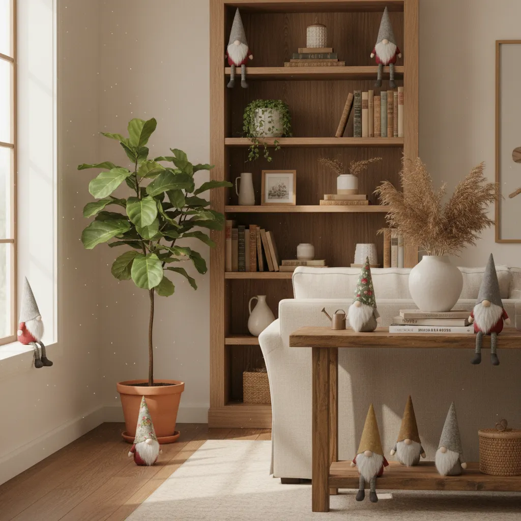 5 Smart Ways to Place Gnome Decor at Home