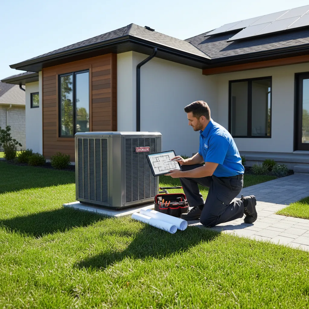 How HVAC Contractors Size Goodman Air Conditioners for 2000 Sq Ft Houses