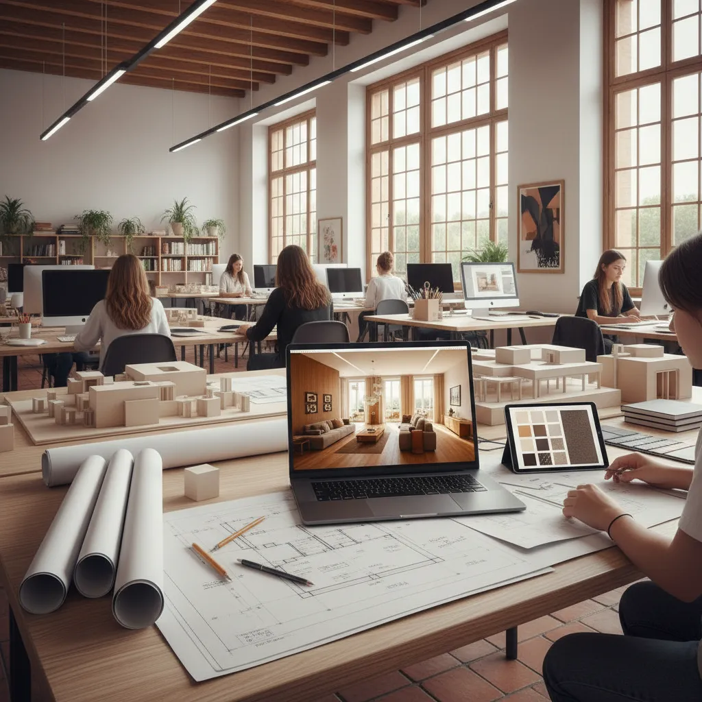 Grado en Diseño de Interiores en España: guía real