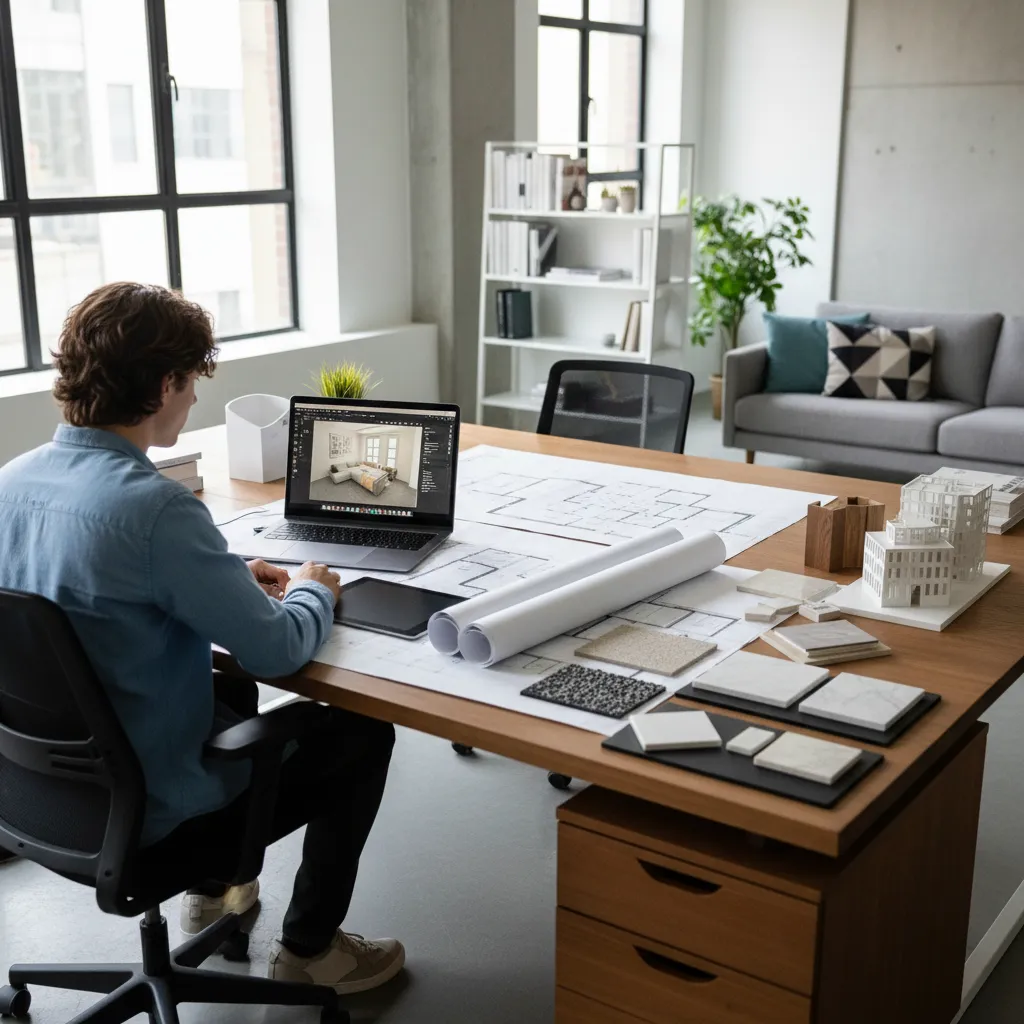 Grado en diseño de interiores semipresencial: guía completa