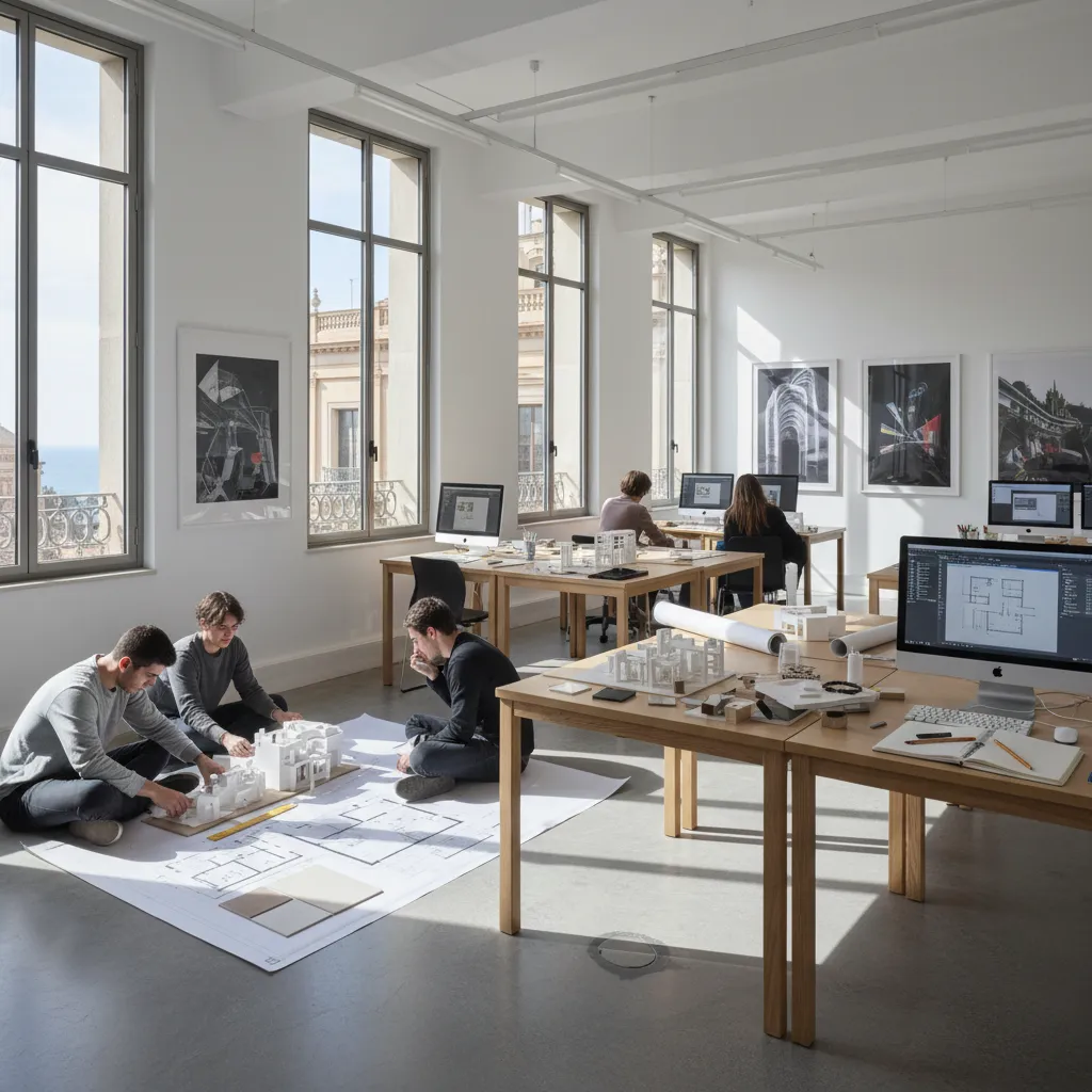 Grado medio de diseño de interior en Barcelona
