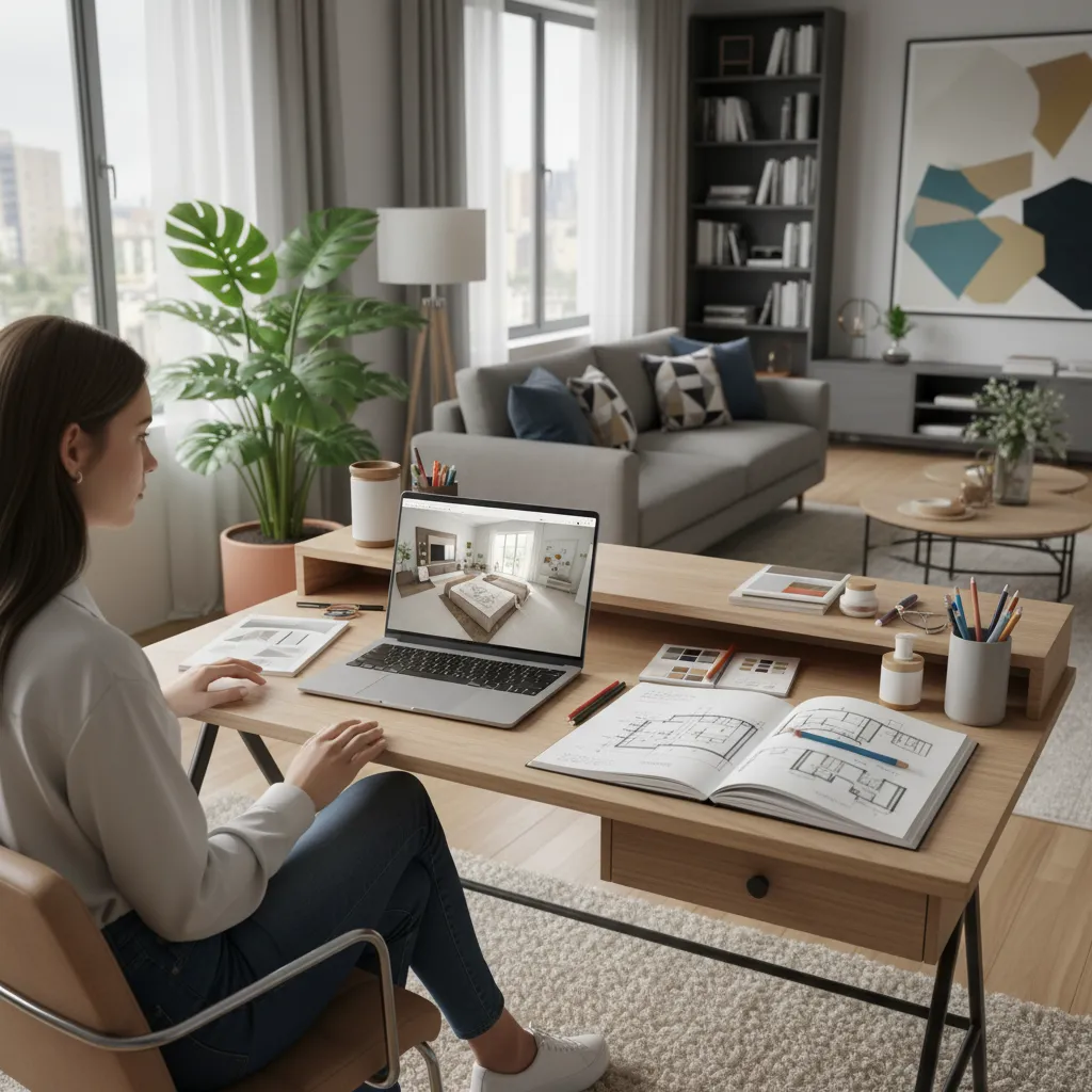 Grado medio diseño de interiores online: cómo empezar