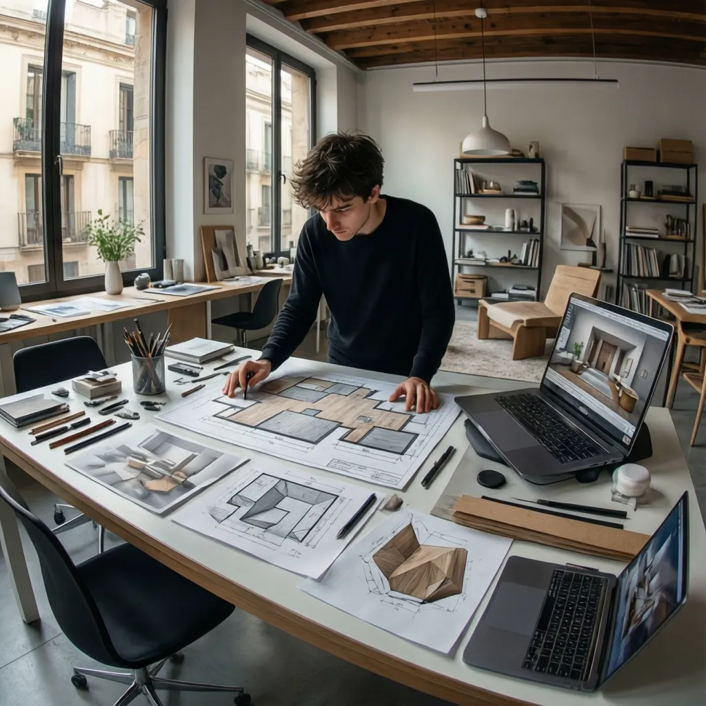 Grado Medio de Diseño de Interiores en Barcelona