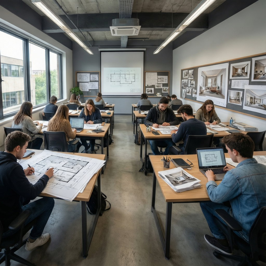 Grado público diseño de interiores: dónde estudiarlo