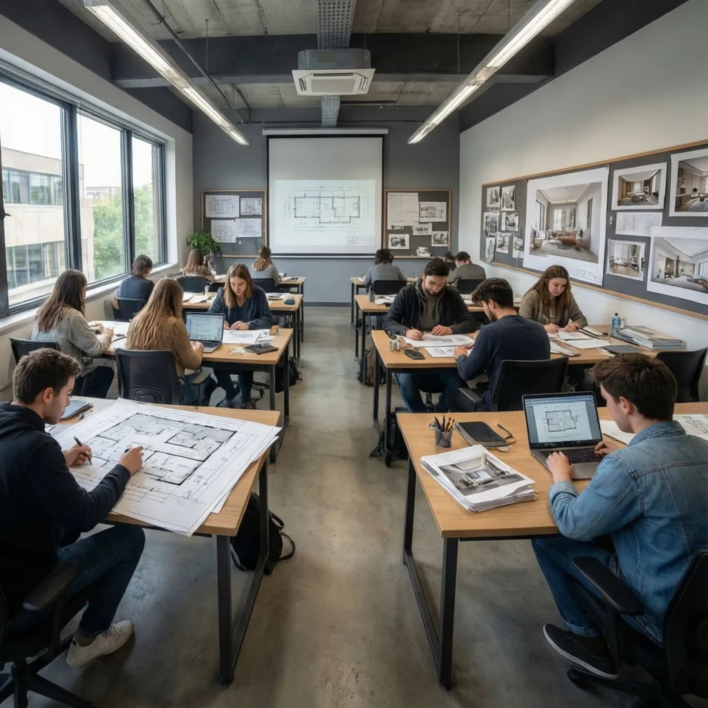 Grado público en diseño de interiores: dónde estudiarlo