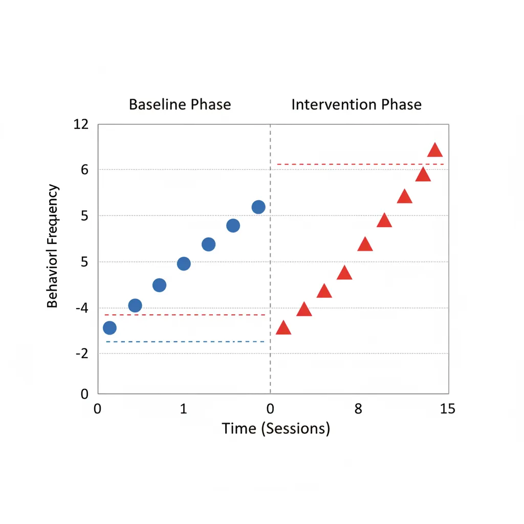 Gráfica clara y bien organizada de diseño AB