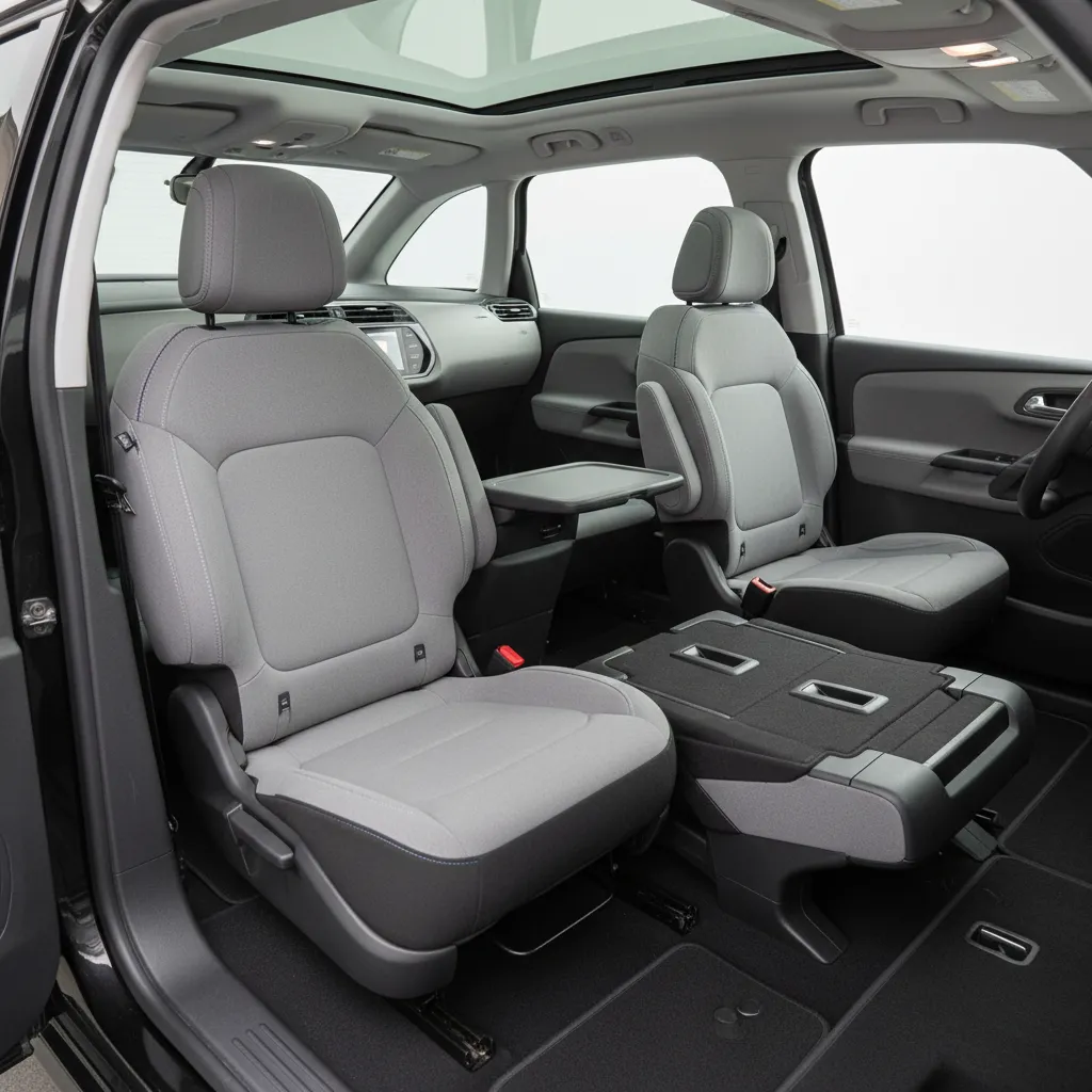 Distribución de asientos en el interior del Gran C4 Picasso