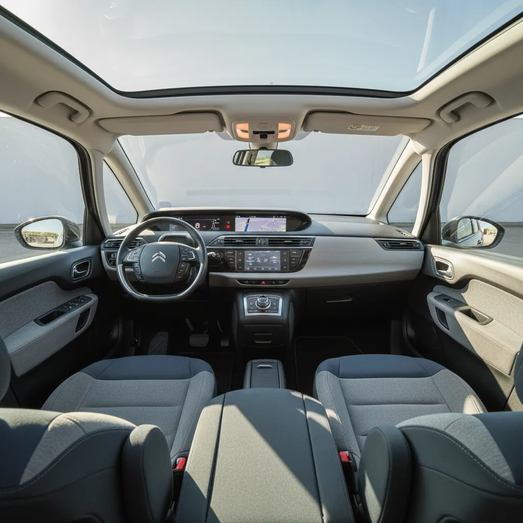 Diseño interior de Grand C4 Picasso: guía práctica