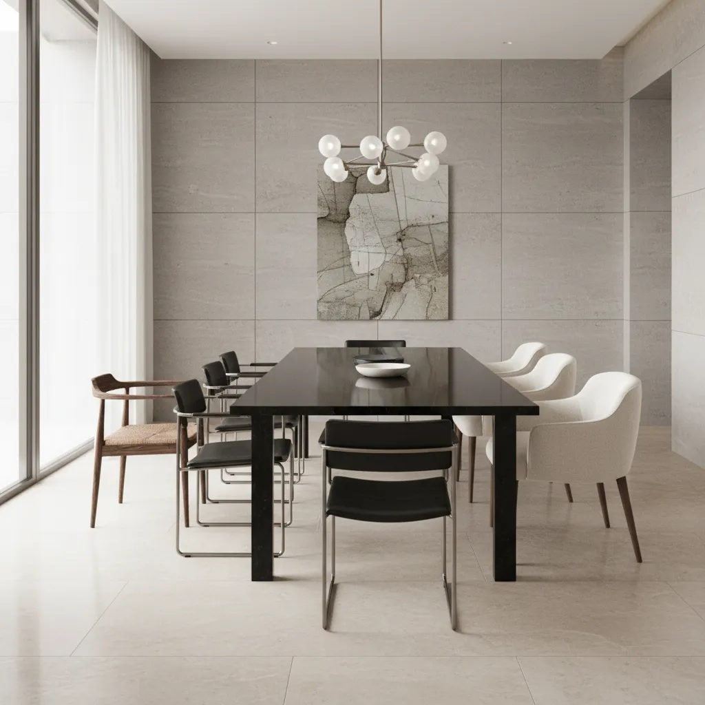 Best Chair Materials to Pair with Granite Dining Tables