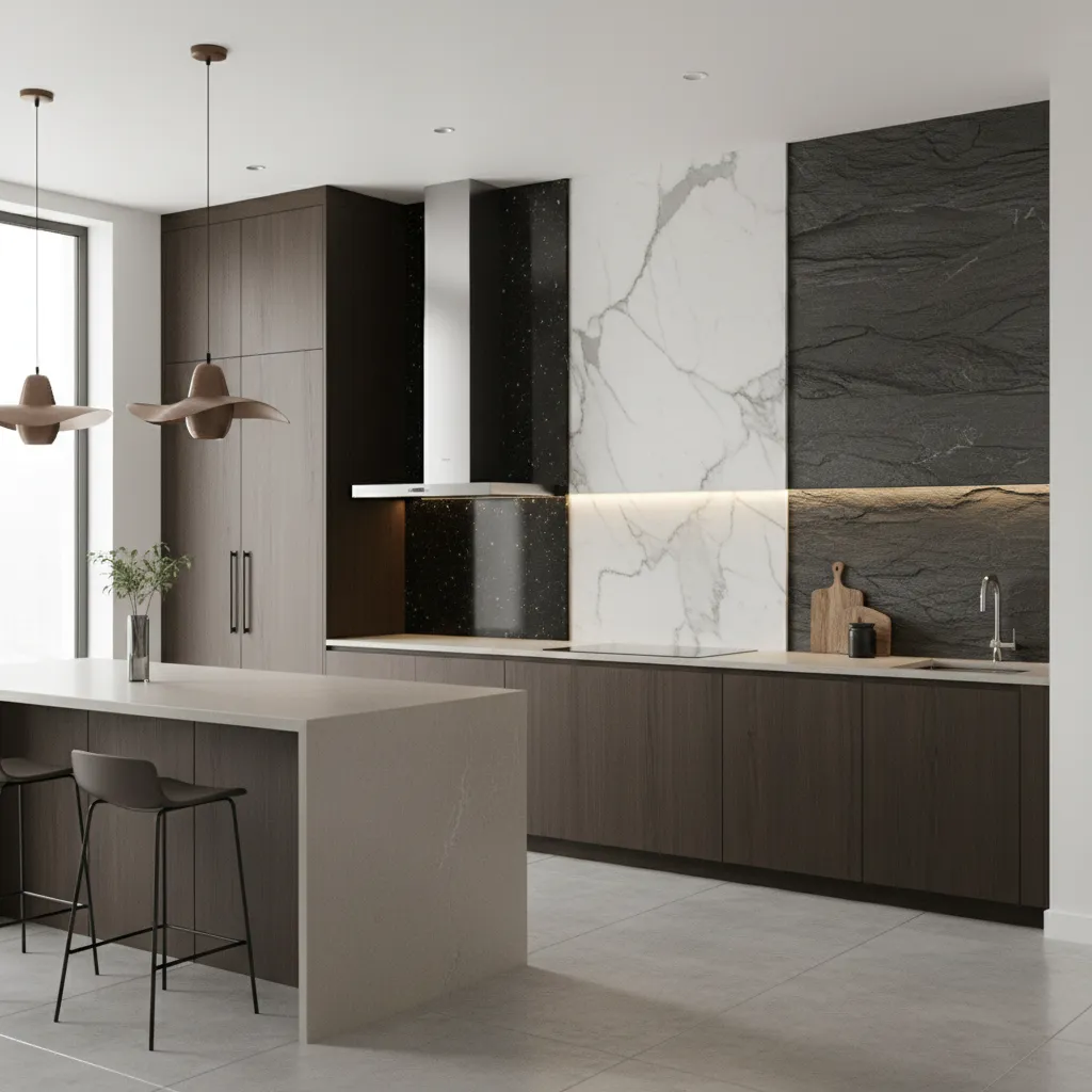 Granite vs Marble vs Slate: Choosing the Best Stone for Kitchen Backsplashes