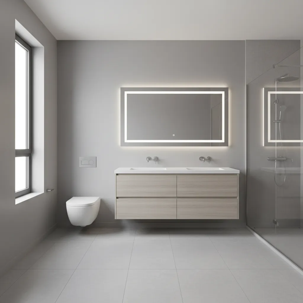 Best Paint Finish for Gray Bathroom Walls: Matte, Satin, or Semi-Gloss