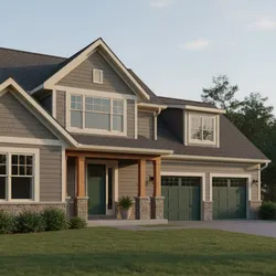 Best Trim, Door, and Roof Colors for Gray‑Brown Homes