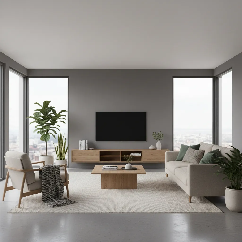 Interior Furniture Styles That Match Gray and Green Homes