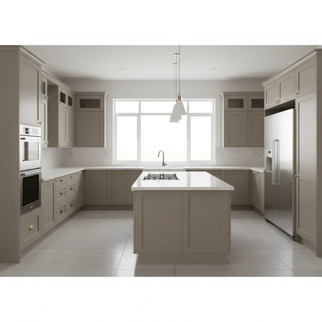 How to Choose Hardware for Gray Kitchen Cabinets with Stainless Appliances