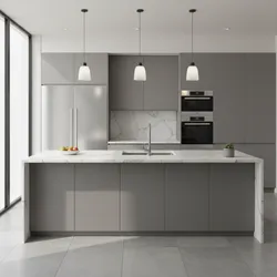 Gray Kitchen Cabinet Shades Compared for Stainless Steel Appliances