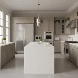 Why Designers Recommend Gray Cabinets with Stainless Steel Appliances