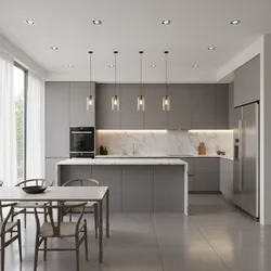 How to Optimize Lighting for Gray Kitchen Cabinets and Stainless Appliances