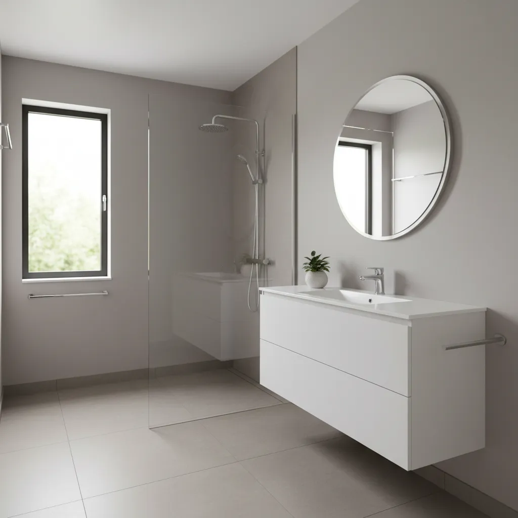 How to Choose the Right Gray Paint for a Small Bathroom