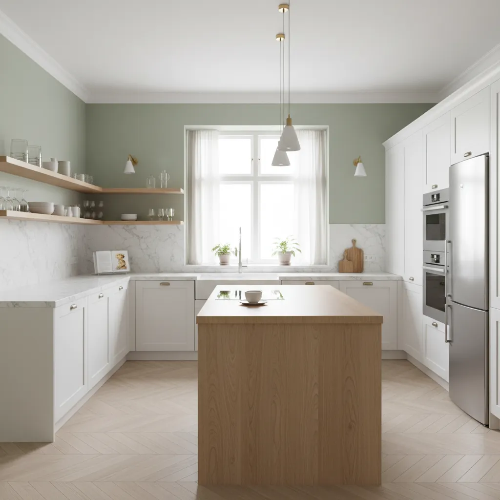 Shades of Green Paint for Kitchen Walls That Actually Work