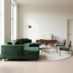 How I Clean and Care for a Green Velvet Sofa