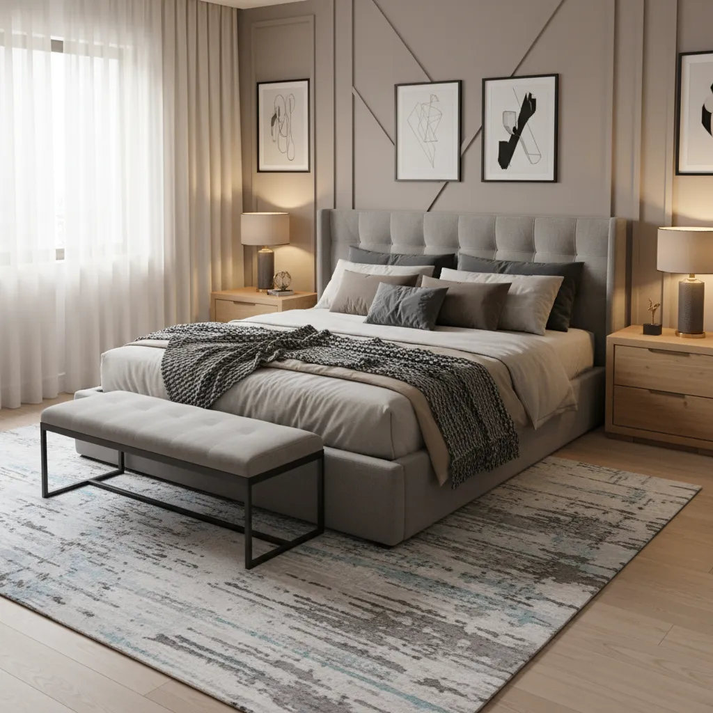 How to Fix a Bedroom That Looks Too Dull With a Grey Bed Frame