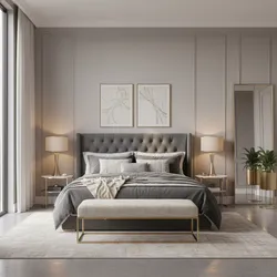 Grey & Champagne vs Grey & Gold Bedrooms