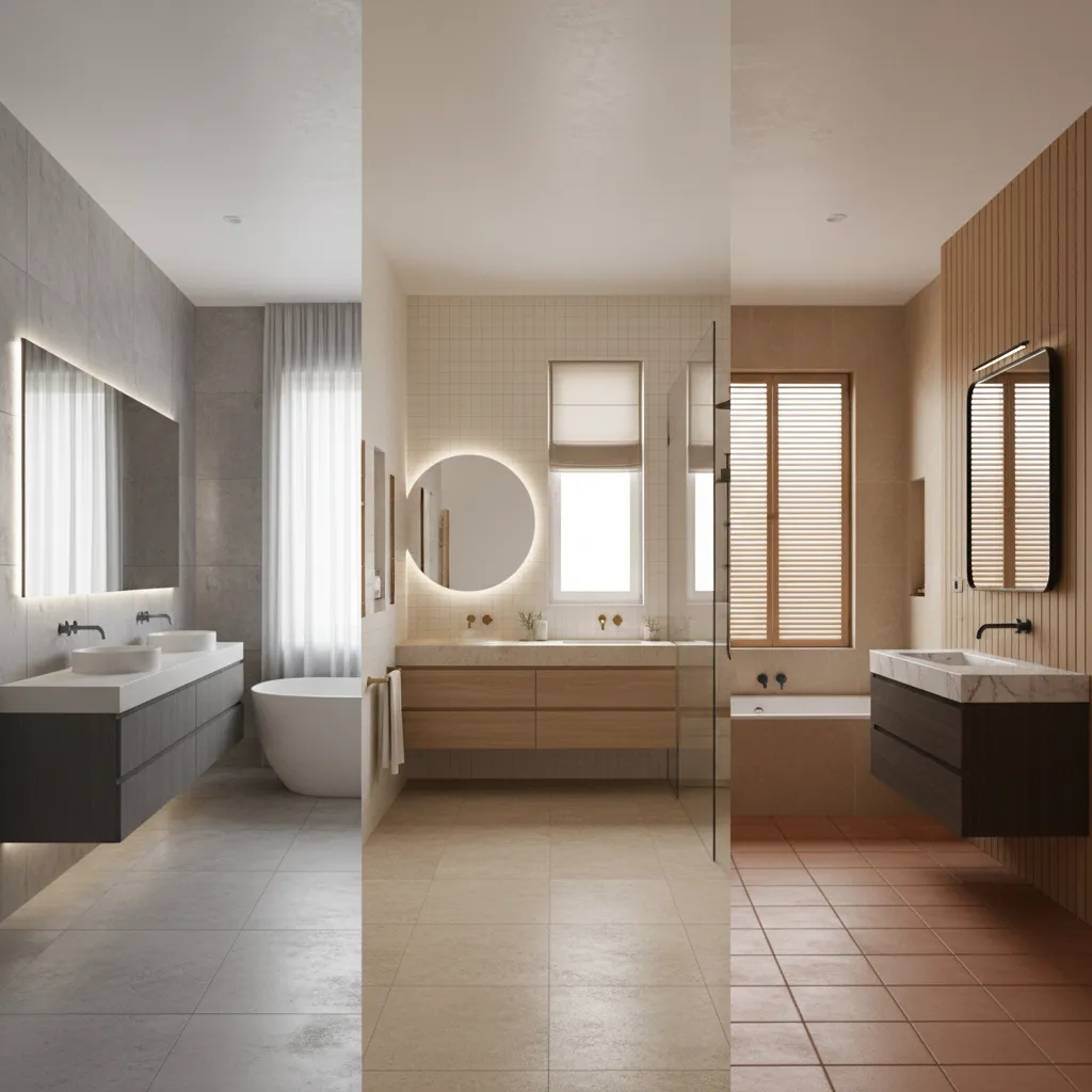 Grey vs Beige vs Tan: Choosing the Right Neutral Bathroom Color Palette