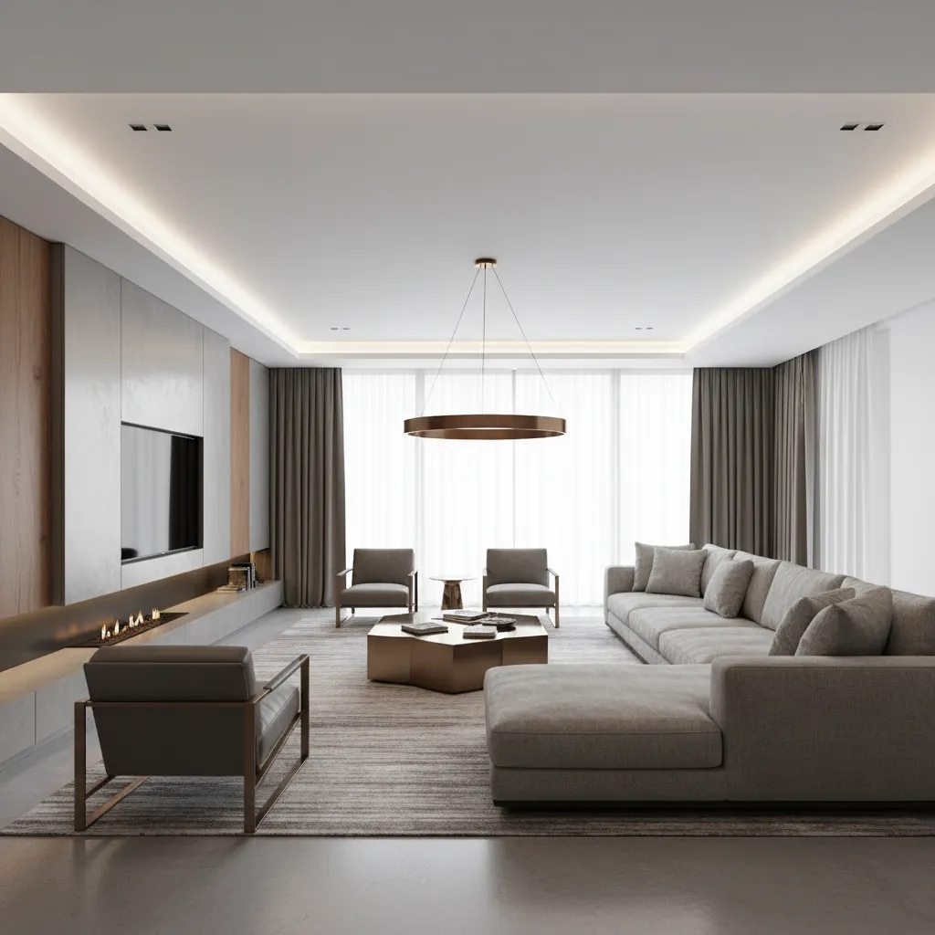 How to Choose Furniture and Decor for a Grey and Bronze Living Room