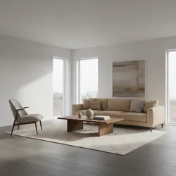 How to Choose Furniture for Living Rooms With Grey Floors and White Walls