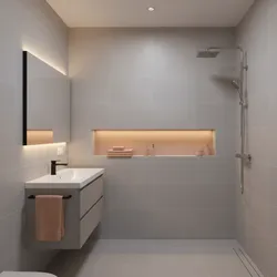 Optimizing Grey and Peach Bathrooms for Small Spaces