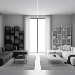Grey Room With Black Furniture vs White Furniture: Design Impact Comparison