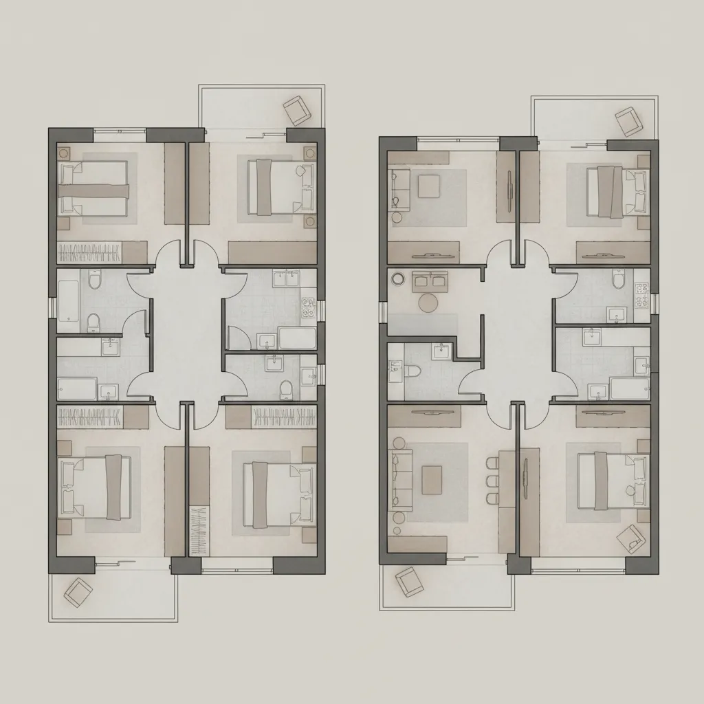 Geometric Layout Styles for Dream House Projects: Grid vs Organic Design
