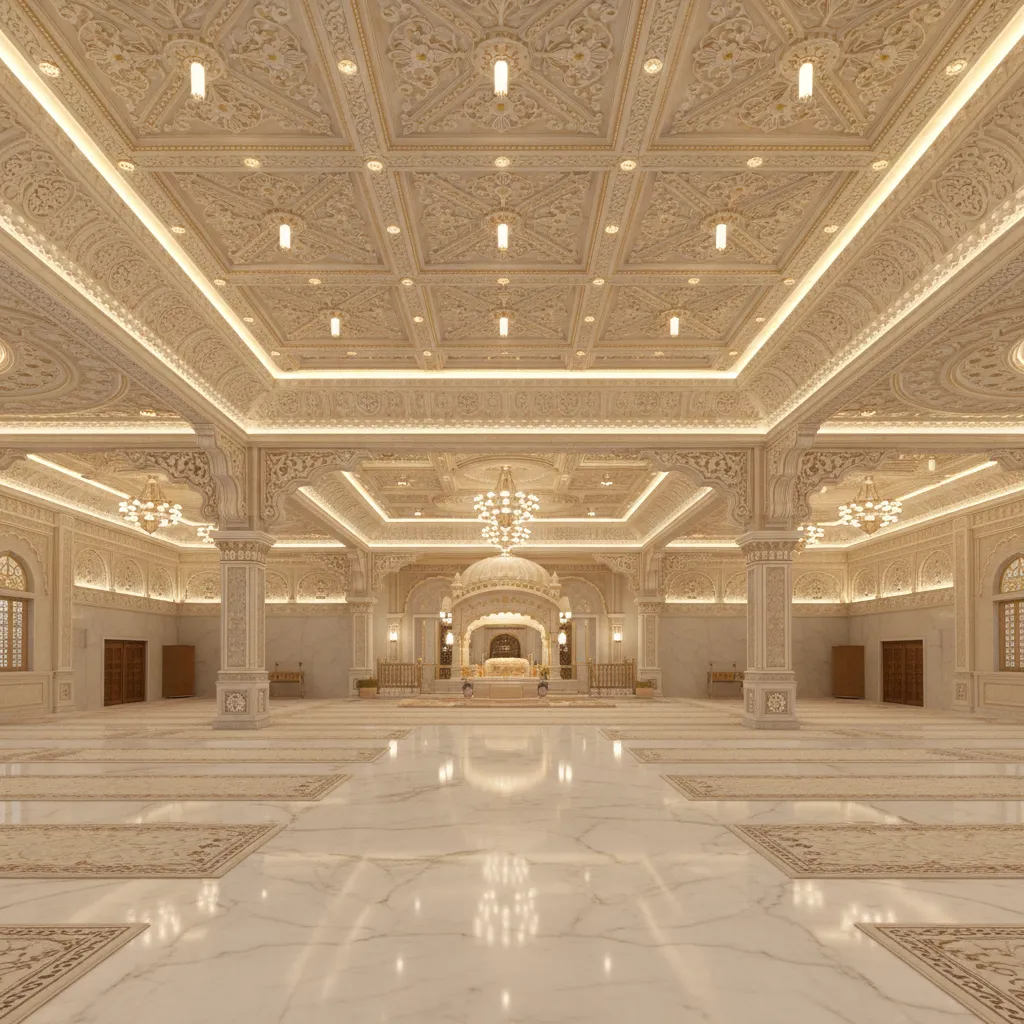 Common POP Ceiling Problems in Large Gurdwara Halls and How to Fix Them