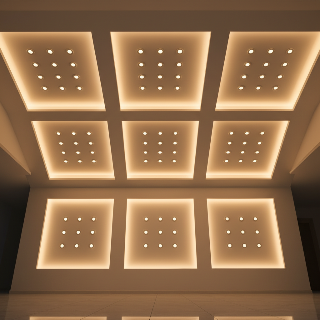 Living Room Feels Flat? Gyproc False Ceiling Design Ideas